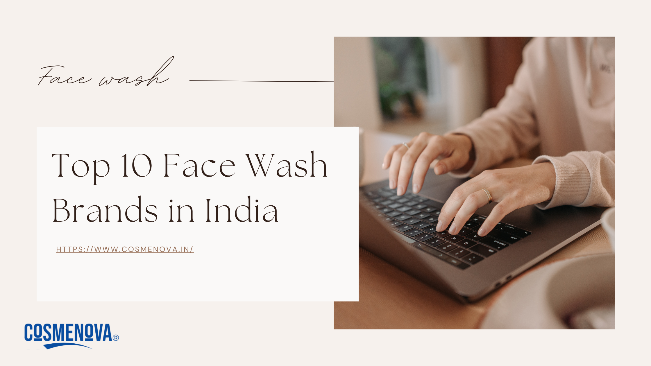 Beige and Brown Minimalist Simple Working From Home Blog Banner 1