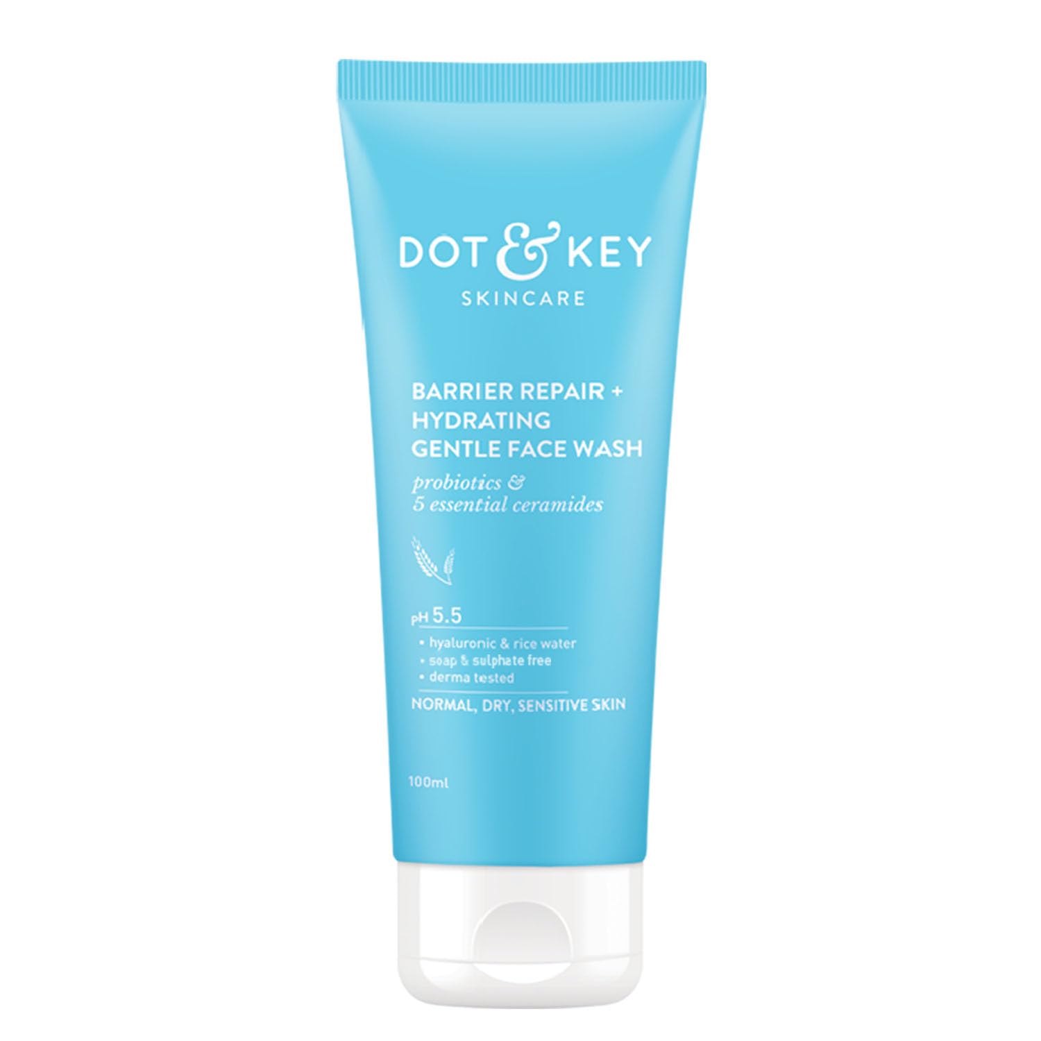 Dot & Key Barrier Repair + Hydrating Gentle Face Wash With Probiotic