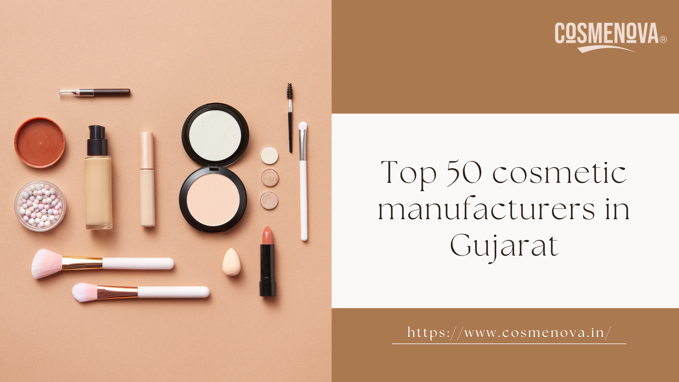 Top 50 cosmetic manufacturers in Gujarat