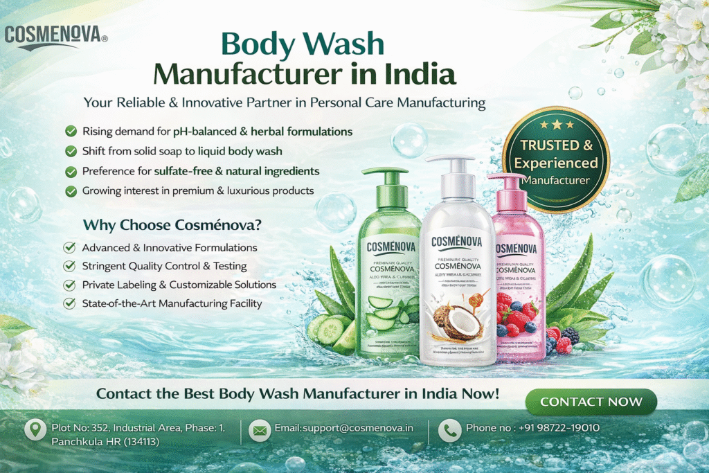 Body Wash Manufacturer in India