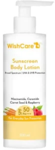 Wishcare Body Sunscreen Lotion- Best Sunscreen Body Lotion For Women In India