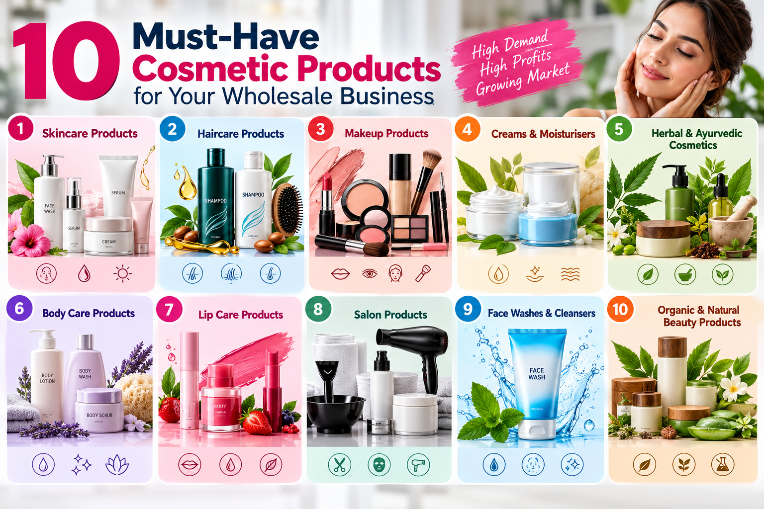 10 Must Have Cosmetic Products for Your Wholesale Business 10 Must Have Cosmetic Products for Your Wholesale Business