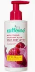 mCaffeine Brightening Raspberry Sunscreen - Best Sunscreen Body Lotion For Women In India