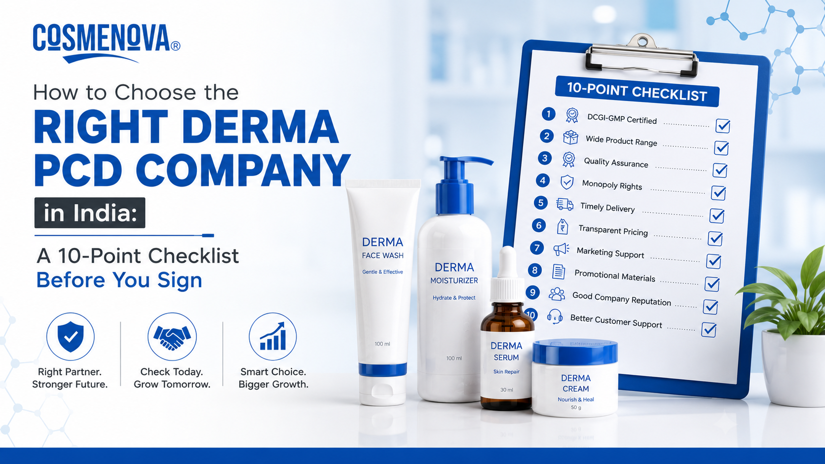 How to Choose the Right Derma PCD Company in India A 10 Point Checklist Before You Sign