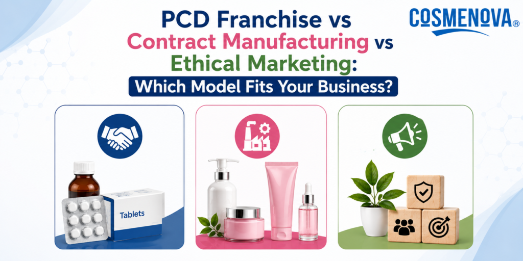 PCD Franchise vs Contract Manufacturing vs Ethical Marketing